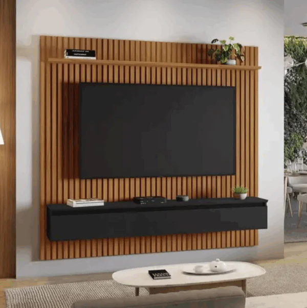 Painel Ripado Nt 1350 Para Tv até 75 Polegadas - Notavél