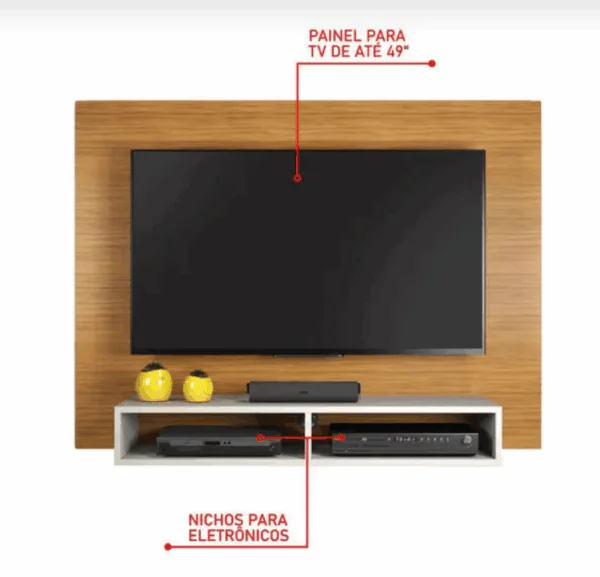 Painel Eros Para Tv até 49 Polegadas - Notável - Imagem 3