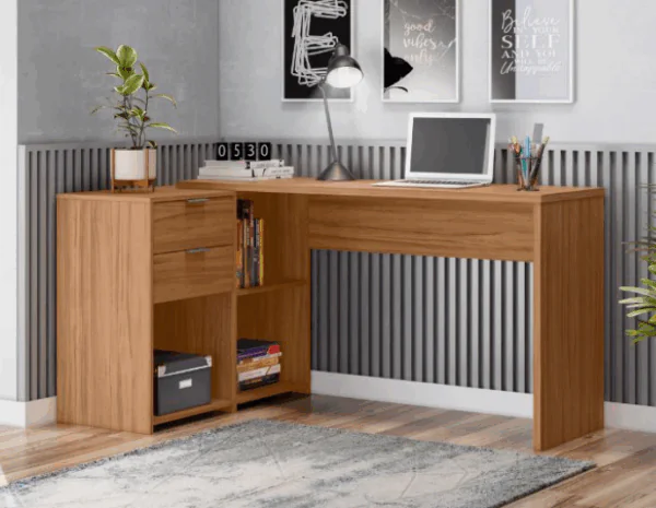 Mesa Office Nt 2060 Em L - Notável