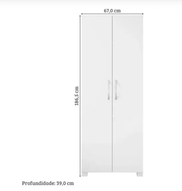 Armário Multiuso Lavanderia Nt 4015 - Notável - Imagem 5